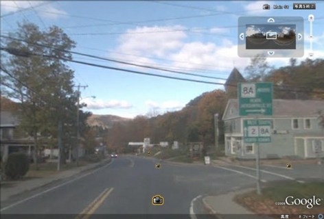 道路標識分岐MainStMA 道路標識分岐MainStMA