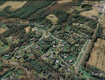 Slingerlands NY空中写真 Slingerlands NY空中写真