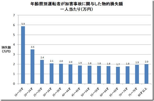 年齢別損害額