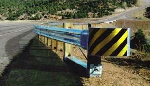 ガードレール端面SRT-350