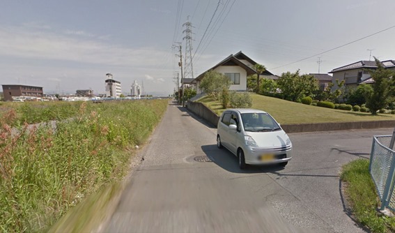 自宅付近の道路4